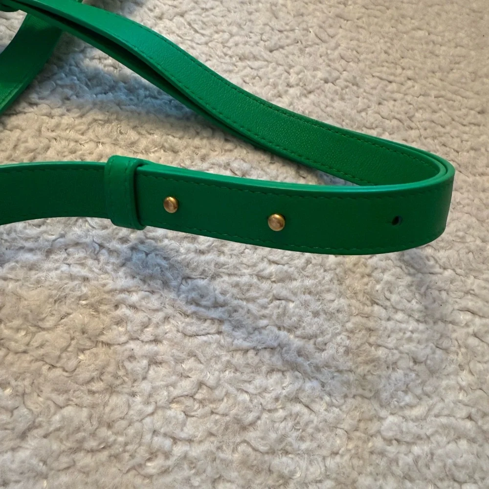 Bottega Veneta Green Messenger Bag